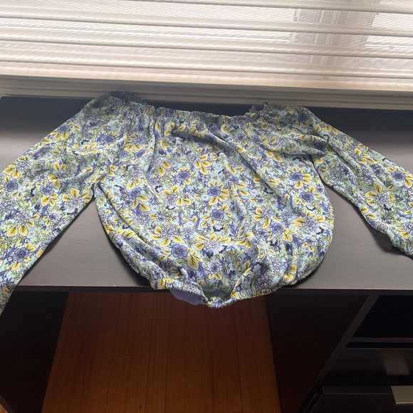 Rang Brook floral peasant top - Picture 1 of 3